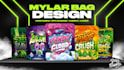 design mylar bag pouch, weed packaging and cannabis label