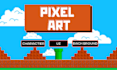 create 8 bit pixel art design, animations, characters, icons video games