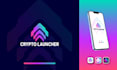 design tech startup, crypto, cyber security, saas and technology logo
