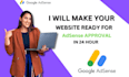 design adsense approval website within 24 hour