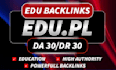 provide high quality poland education SEO backlinks service