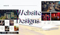 design aesthetic website design with adobe xd or figma