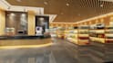 3d design render retail stores,supermarket interior exterior