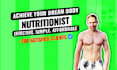 create a customized nutrition plan and supplement plan