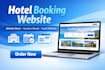 create hotel booking wordpress website, vacation rental website