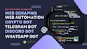 create python bots, scripts and automate jobs