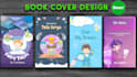 design amazon KDP book cover, fix design, notebook interior