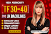 create UK homepage contextual backlinks SEO for higher rankings