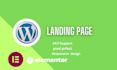 create responsive wordpress landing page,squeeze page