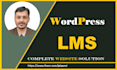 develop and customize wordpress lms website using learndash