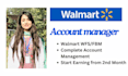 be your walmart account manager