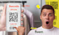 deliver a professional barcode label, qr code, and sticker tags