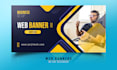 design professional web banners, sliders, ads banner in 24hr