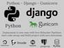 deploy django python app using gunicorn with ci cd pipeline