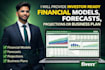 build investor ready financial model, projections and feasibility study