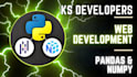 modify python django software using pandas and numpy