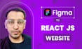 build react js website with tailwind css