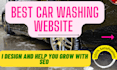 design a car wash website car detailing website, , car dealers website