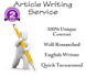provide 3 unique content articles on any topic, niche or keywords