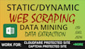 do web scraping, data mining, and data extraction