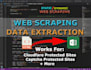 do web scraping, data mining, data extraction, web crawling