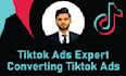 be your tiktok ads manager for tiktok ads account and tiktok marketing