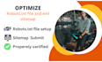 create robots txt file and XML sitemap for your wordpress website