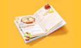 design a beautiful custom recipe book for print and digital