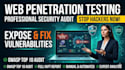 do web pentesting and vulnerability assessment report