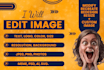 create custom image, redesign, edit logo, png, jpeg