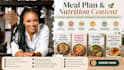create customized meal plan, diet plan, nutrition journal guide wellness planner