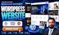 create wordpress website,wordpress website design development,business website