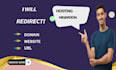 redirect domain forward to another domain, url or website