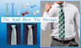 create beautiful tie and bow tie design