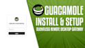 install and configure guacamole web application