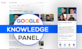 create google knowledge panel or knowledge graph for influencer