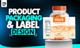 create amazon packaging design and label design