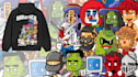 make draw unique cartoon for t shirts and posters