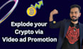 promote video ad on my crypto website