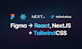 convert figma to react js, next js with tailwind css