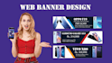 amazing google banner design, website slider, website banner