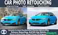 automotive car photo image  retouching editing, enhancement, background removal