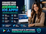 convert your website to android app and ios app