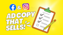 write the perfect ad copy for your facebook or instagram ads