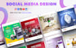 create instagram carousel post, facebook ad creative and canva templates