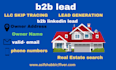 do targeted b2b lead generation and skip tracing