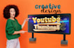 design the best and amazing all youtube thumbnails