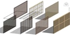 model curtain panel revit families