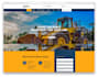 create construction and heavy equipment rentals website