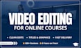 edit your learning videos and video courses